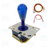 Blue Illuminated Joystick for Arcade Machine