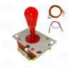 Red Illuminated Joystick for Arcade Machine