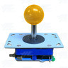 Yellow Ball Top Joystick for Arcade Machine (Zippy Styled)