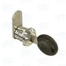 C-Clip Mounted Chrome Cam Lock with Flat Wafer Key - Series D53