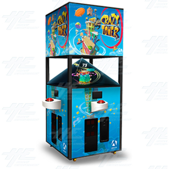 Crazy Tower Ticket Redemption Machine - Crazy Tower cabinet