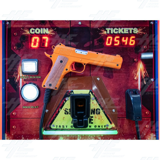 Fast Gunman Ticket Redemption Shooting Arcade Game - Fast Gunman Gun