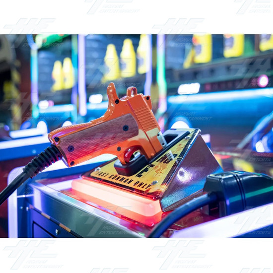 Fast Gunman Ticket Redemption Shooting Arcade Game - Fast Gunman Gun