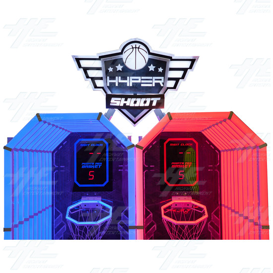 HYPERshoot Basketball Arcade Machine - HYPERshoot by LAI Games