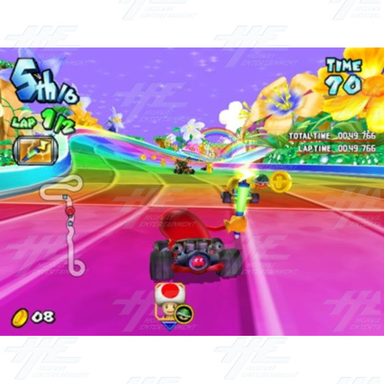 Mario Kart GP DX Arcade Machine Namco - Screenshot