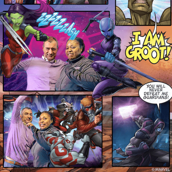 Marvel Adventure Lab - Comic Photo Machine (NSW) - marvel-adventure-lab-photo-example-1