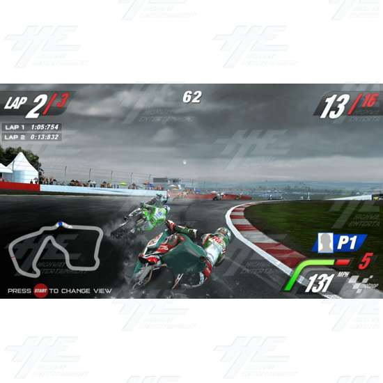 MotoGP Arcade Machine (VIC) - Gameplay - England Track