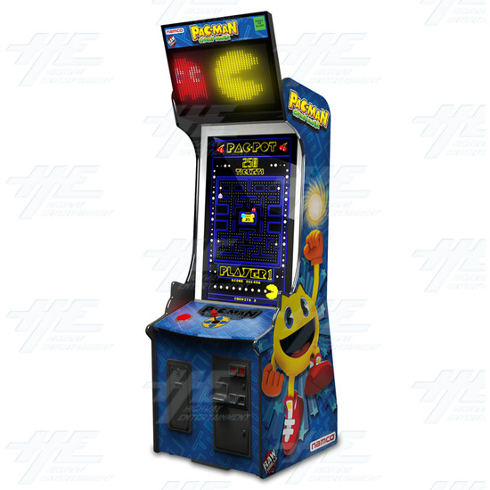 Pac-man Chomp Mania Ticket Redemption Arcade Machine (NSW) - Cabinet