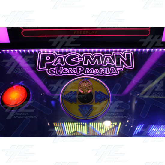 Pac-man Chomp Mania Ticket Redemption Arcade Machine (NSW) - Control Panel