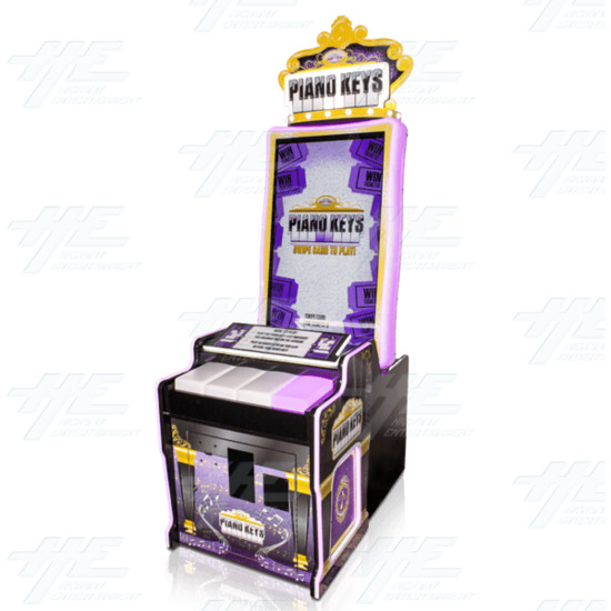 Piano Keys Ticket Redemption Arcade Machine (NSW) - Piano Keys Angle View