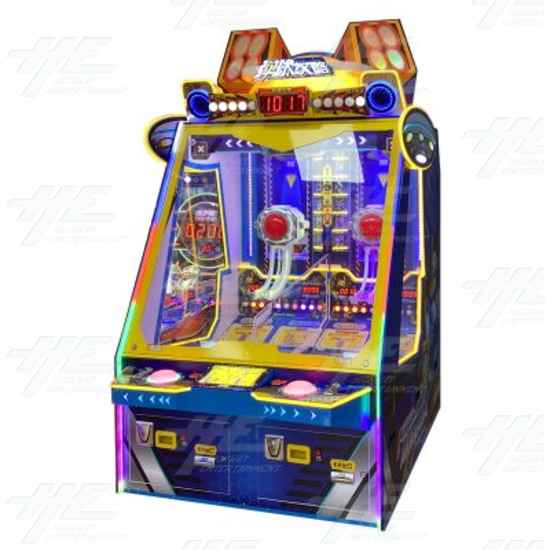 Pinball Raiders Ticket Redemption Machine - Pinball Raiders Front View