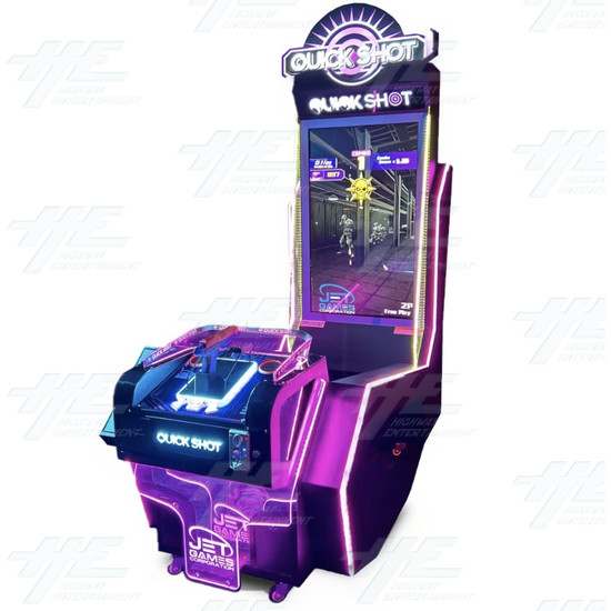 Quick Hot ticket redemption arcade machine - Quick Shot arcade machine view 1