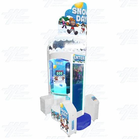 Snow day Ticket Redemption Game - Snow-Day- Arcade Machine View 1