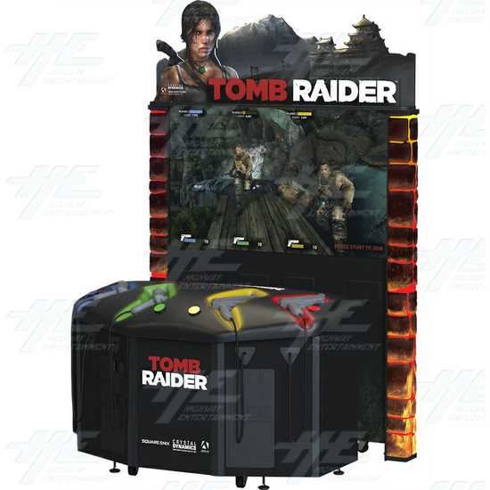 Tomb Raider 120" Deluxe 4 Player Arcade Machine (NSW) - Tomb Raider right view