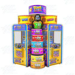 Tons of Tickets Ticket Redemption Crane Machine (2 player)