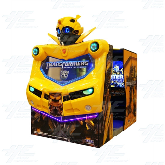 Transformers: Human Alliance 55" Theatre Arcade Machine - Bumblebee themed cabinet 